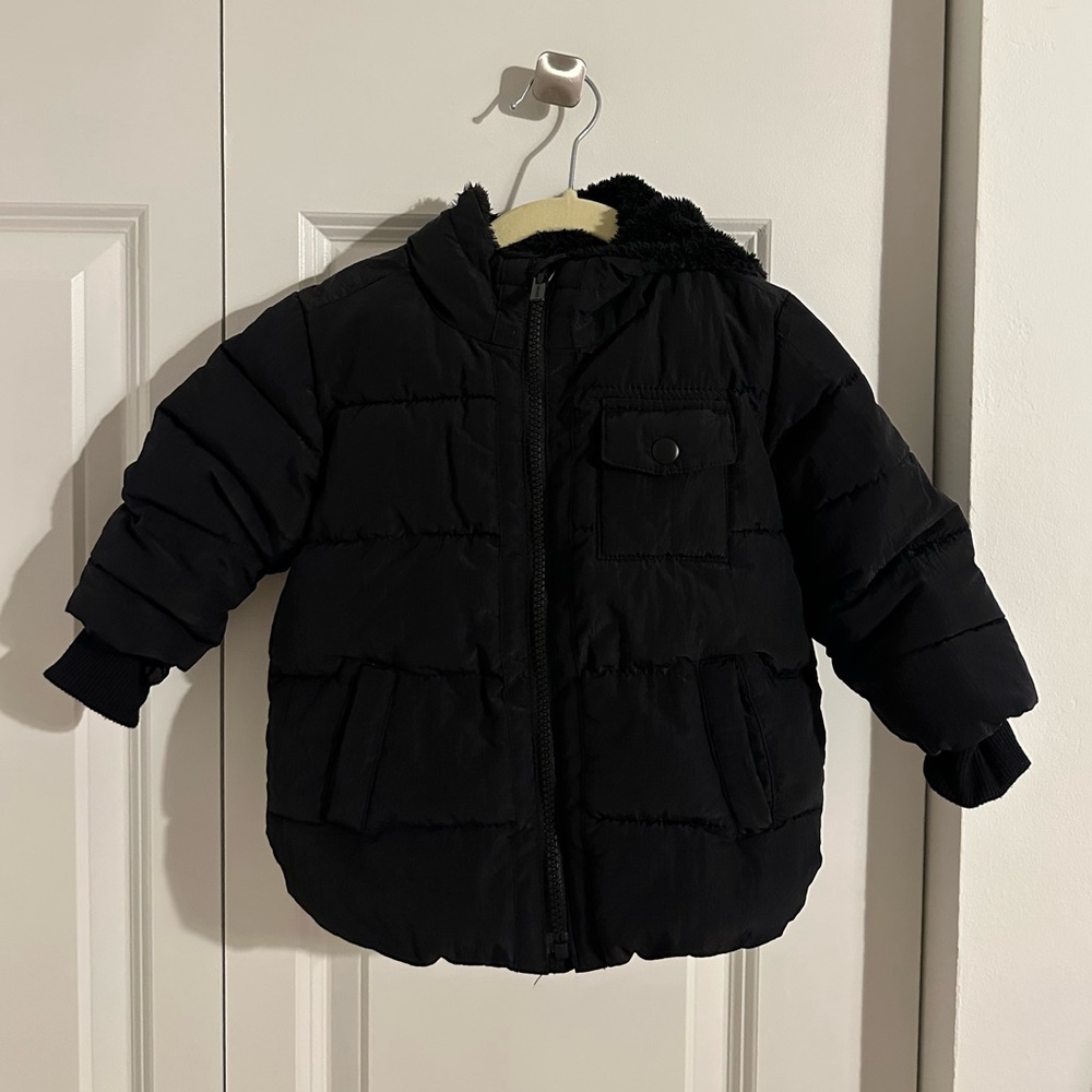 Old Navy Baby Black Puffer Jacket